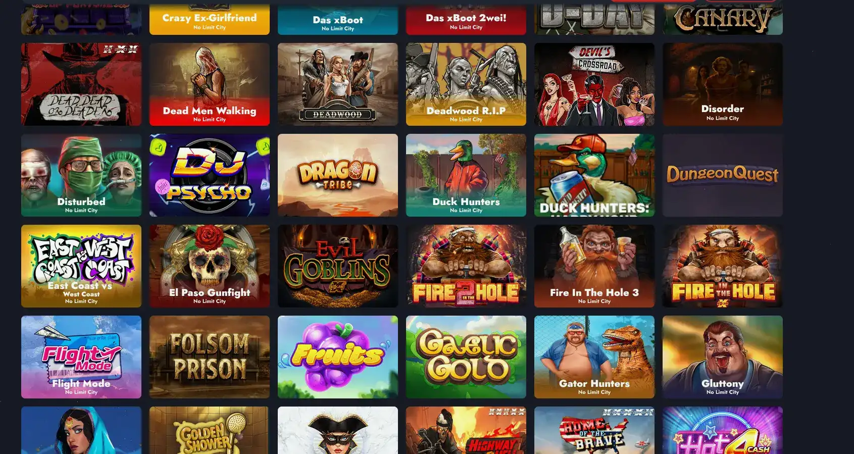 Игровой зал Paradise casino на компьютере и телефоне